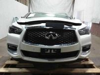 Морда Бампер капот крыло Infiniti QX60 комплект фара Инфинити ноускаут