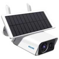 Câmera de segurança IP Escam QF180 Solar 3MP Wifi Branco
