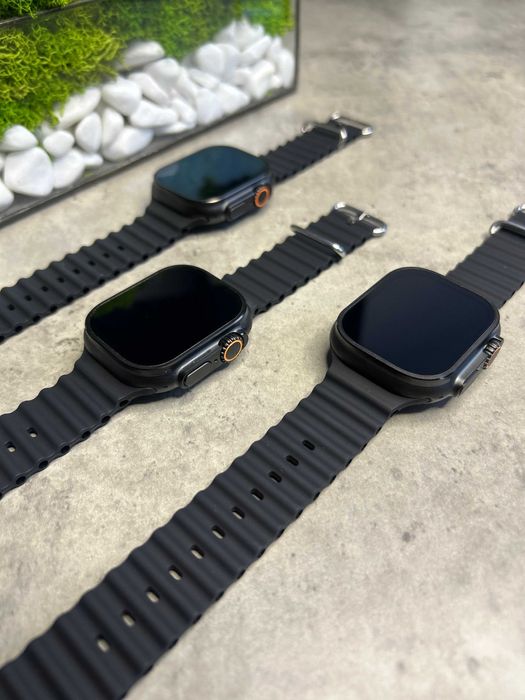 Смарт годинник H16 Pro 49мм Ultra чорний — чоловічий стиль і функції