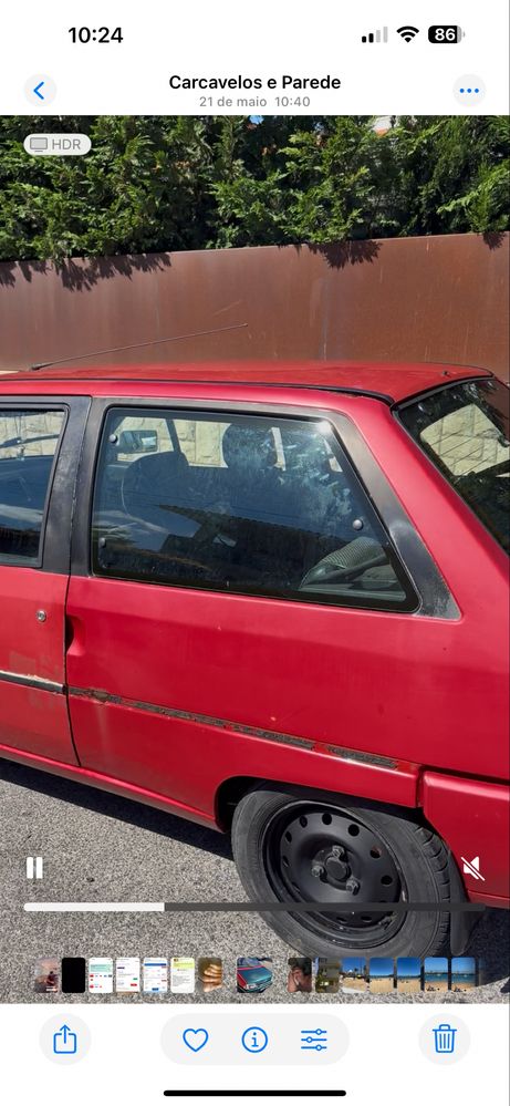 Cotroen Asx 1992 apenas 160.000 km originais .