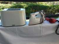 torradeiras secadores grelhador ferro varinha máquina café batedeira