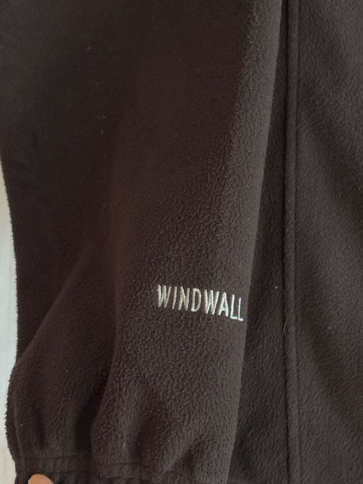 Kurtka The North Face WindWall Rozmiar L Męskie Brązowa/Ciemnozielona