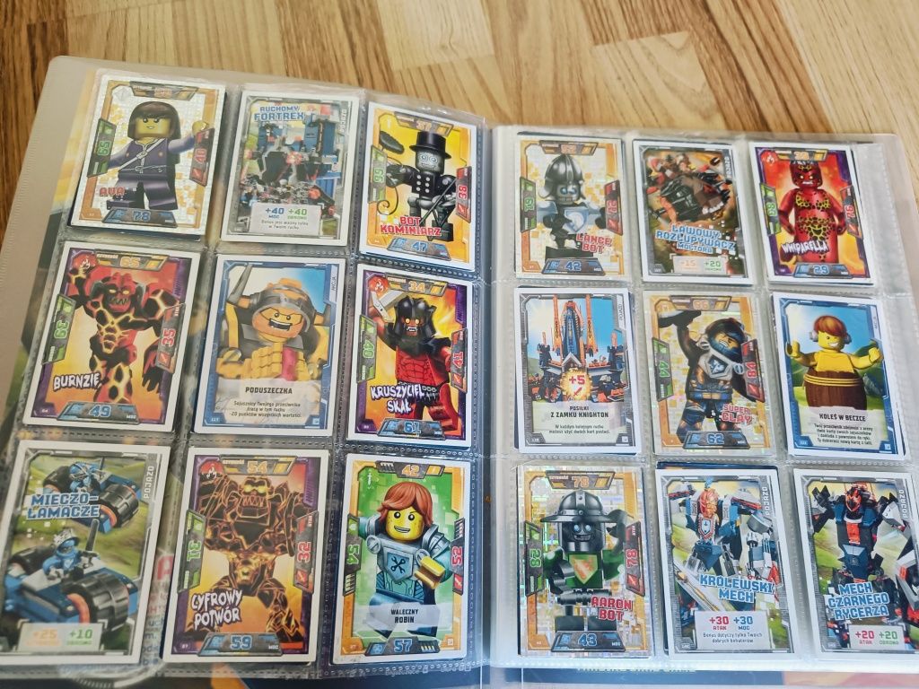 Karty LEGO nexo knights