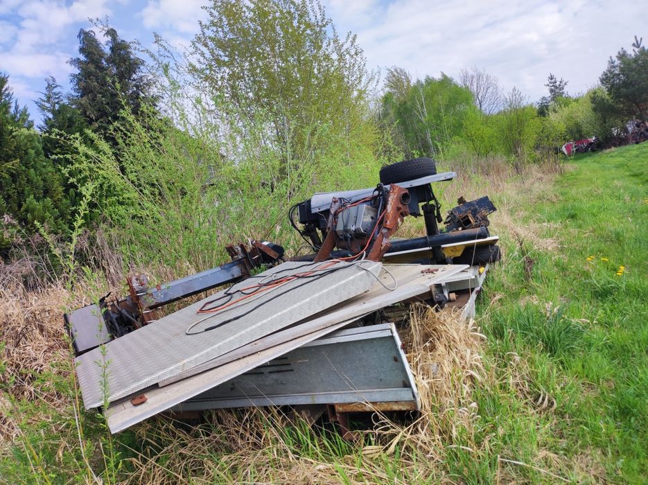 Mercedes sprinter Man Iveco winda załadowcza przyczepa T4 transporter