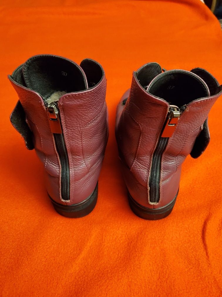 Женские теплые ботинки Fidelitti на цигейке 1003 Ayren