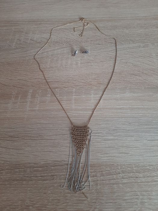 Zestaw biżuterii imitacja złota