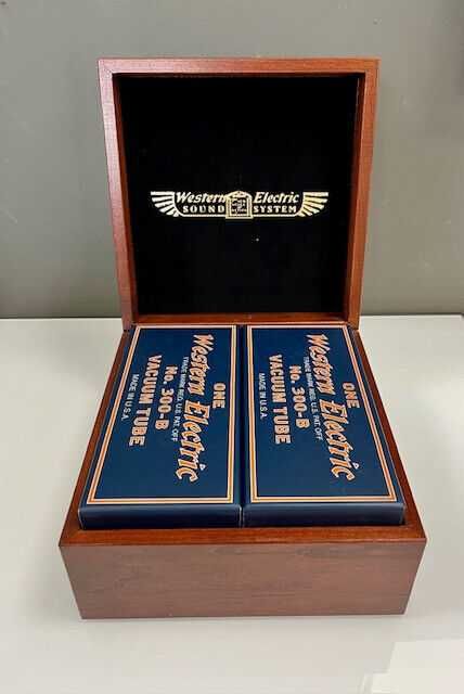 Western Electric 300b dobrana para NOWYCH lamp z lat 90-tych NOS