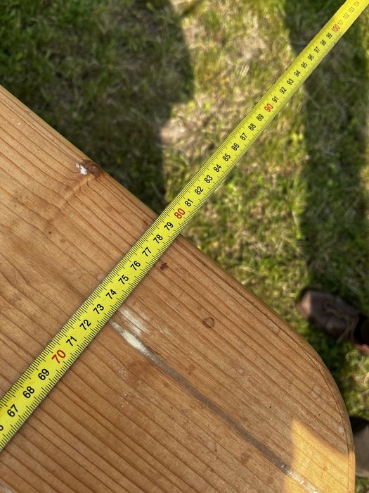 Деревʼяний стіл 2,1 м