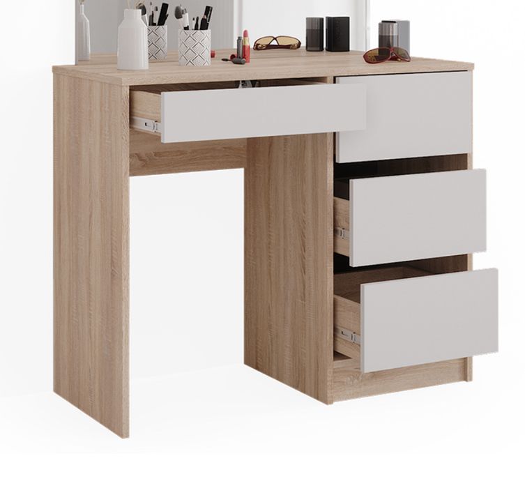 Vicco biurko stolik pod toaletkę z szufladami 90x40 cm