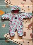 Kombinezon wiosenny jesienny kwiaty kwiatki Jojo Maman Bebe 3-6m