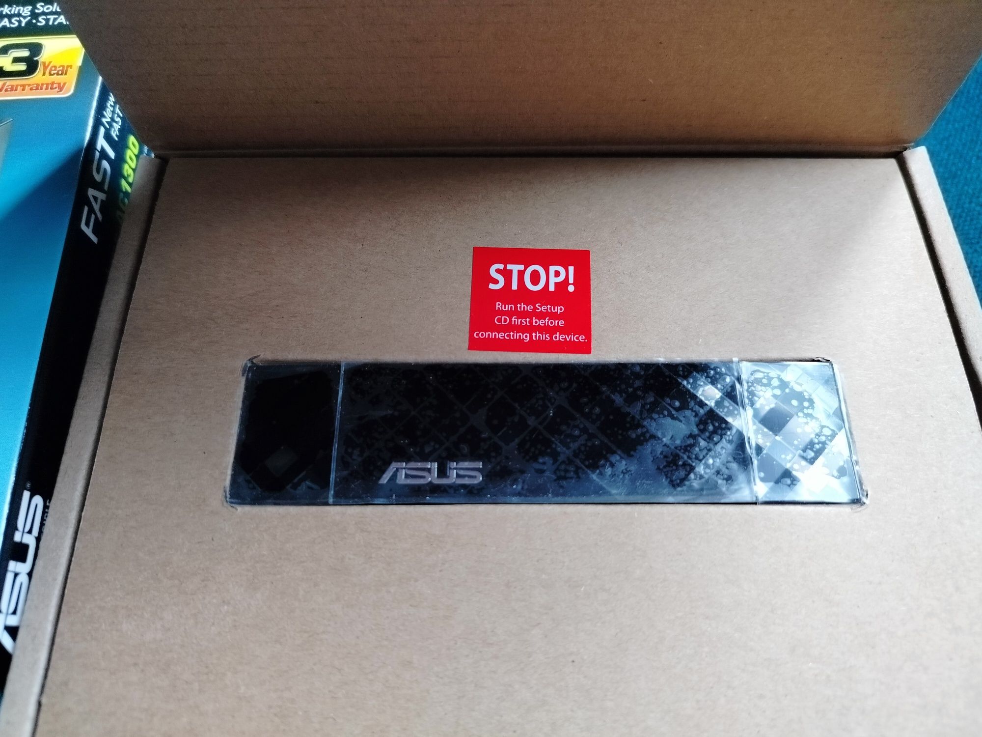 Adapter AC1300 karta sieciowa Wi-Fi USB 3.2 ASUS USB-AC56 802.11ac