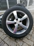 Jantes liga leve BSA, estava instalada numa combi/opel corsa