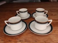 Filiżanki że spodeczkami porcelana Czechosłowacja
