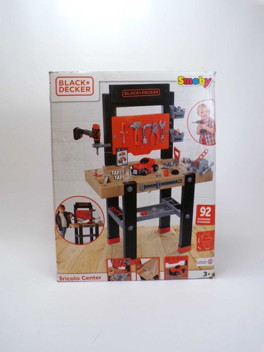 Smoby Warsztat Black&Decker Majsterkowicz 92 akcesoriów