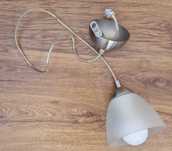 lampa wisząca do małego pomieszczenia + kostka + żarówka LED