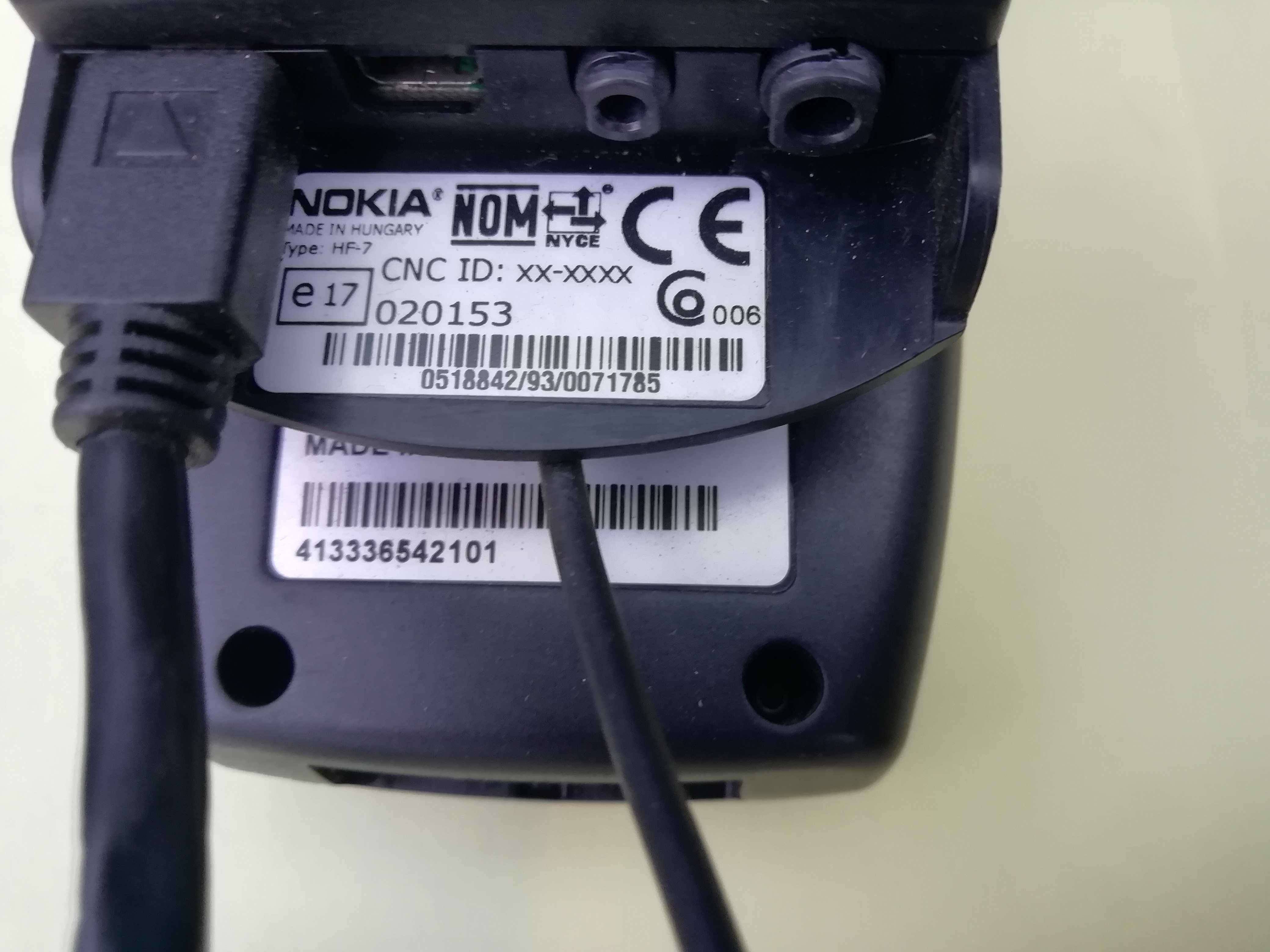 zestaw głośnomówiący nokia , konsola