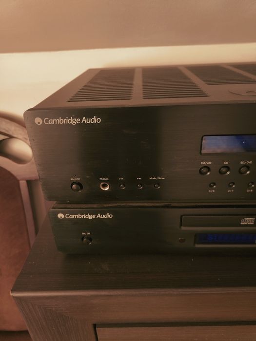 Zestaw amplituner plus odtwarzacz CD Cambridge audio