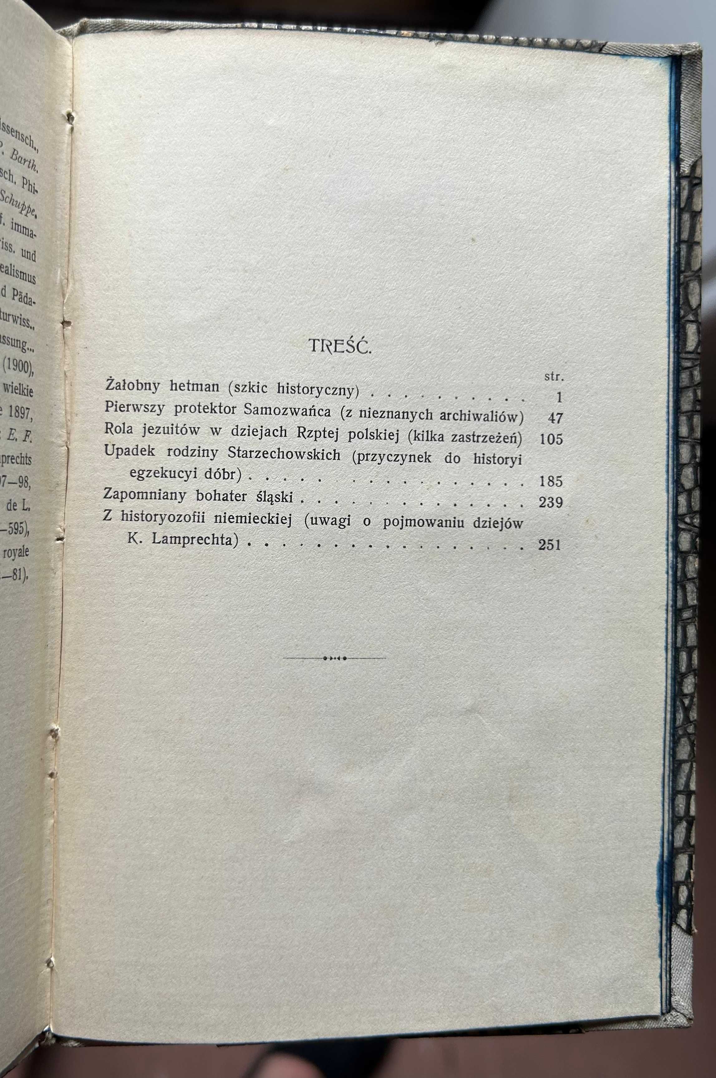 Szkice Historyczne Dr. Wacław Sobieski 1904