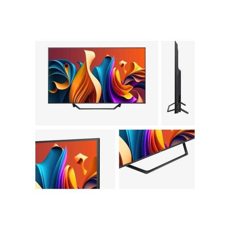 Телевізор 50 дюймів Hisense 50A7NQ (4K Smart TV QLED Wi-Fi Bluetooth)