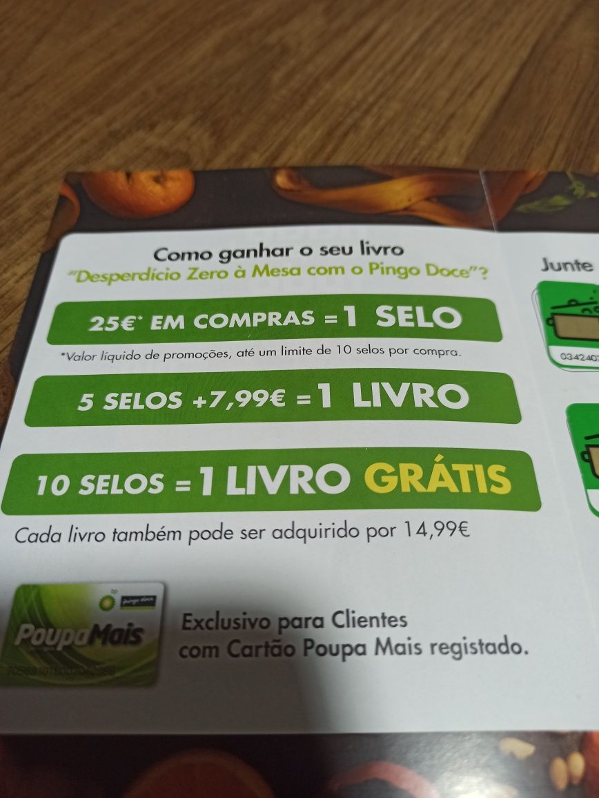 Livro de receitas Pingo Doce edição 2020