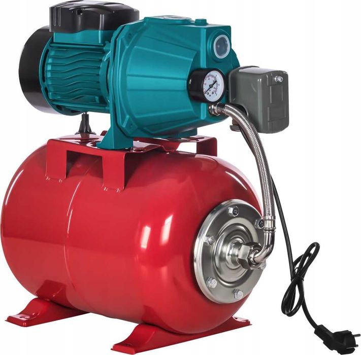 Hydrofor 1200W 3600L/H Zbiornik 24L Solidny Jakość Sklep New *