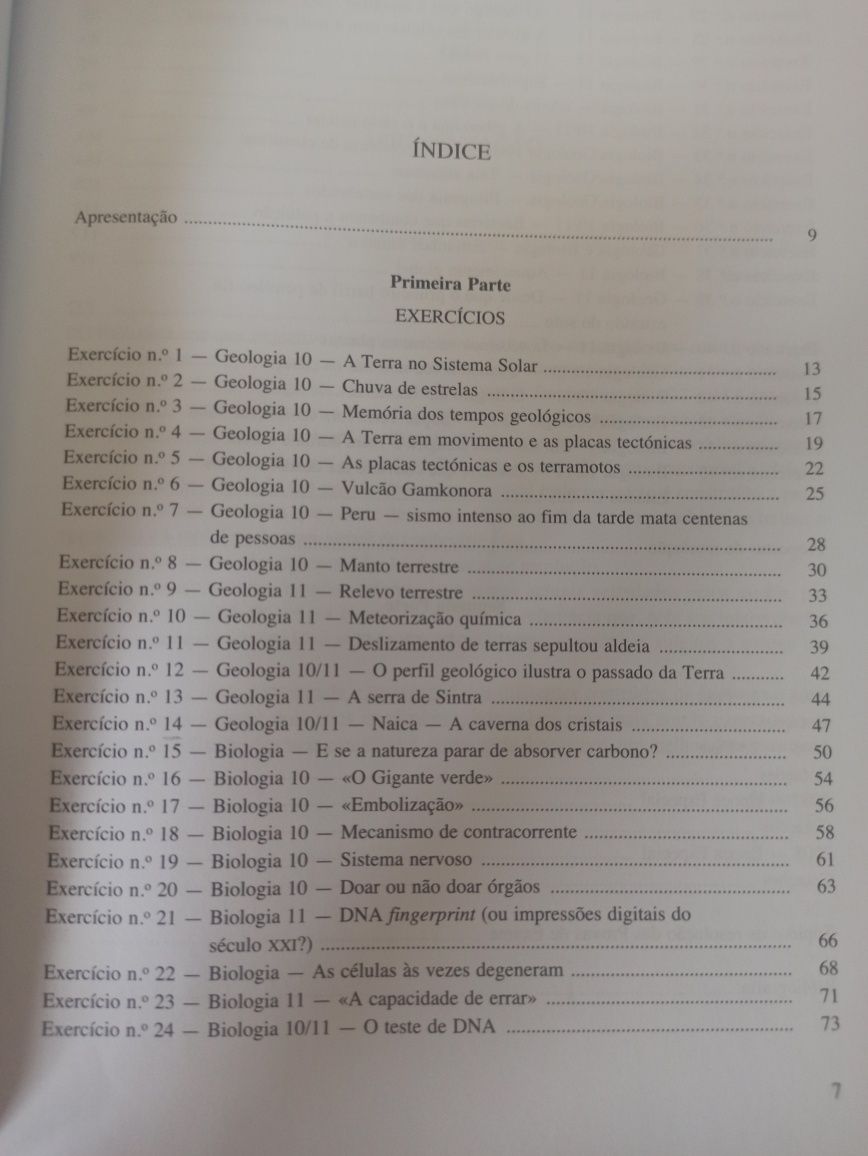 Livro de preparação para o exame de Biologia e Geologia 11ano