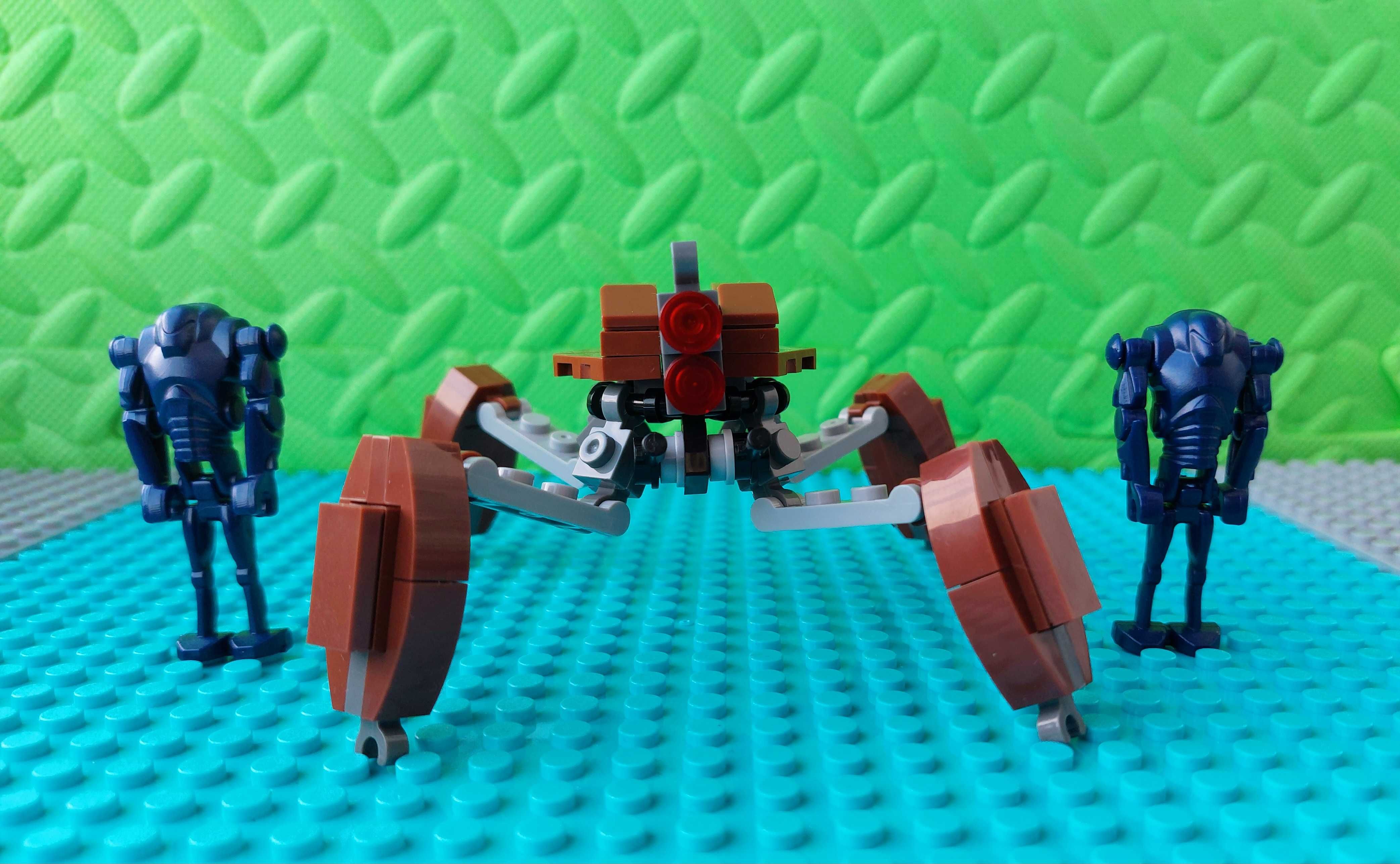 Лего Стар Варс дроиды Lego Star Wars ДРОЙДЕКА Лего MOC краб дроид паук
