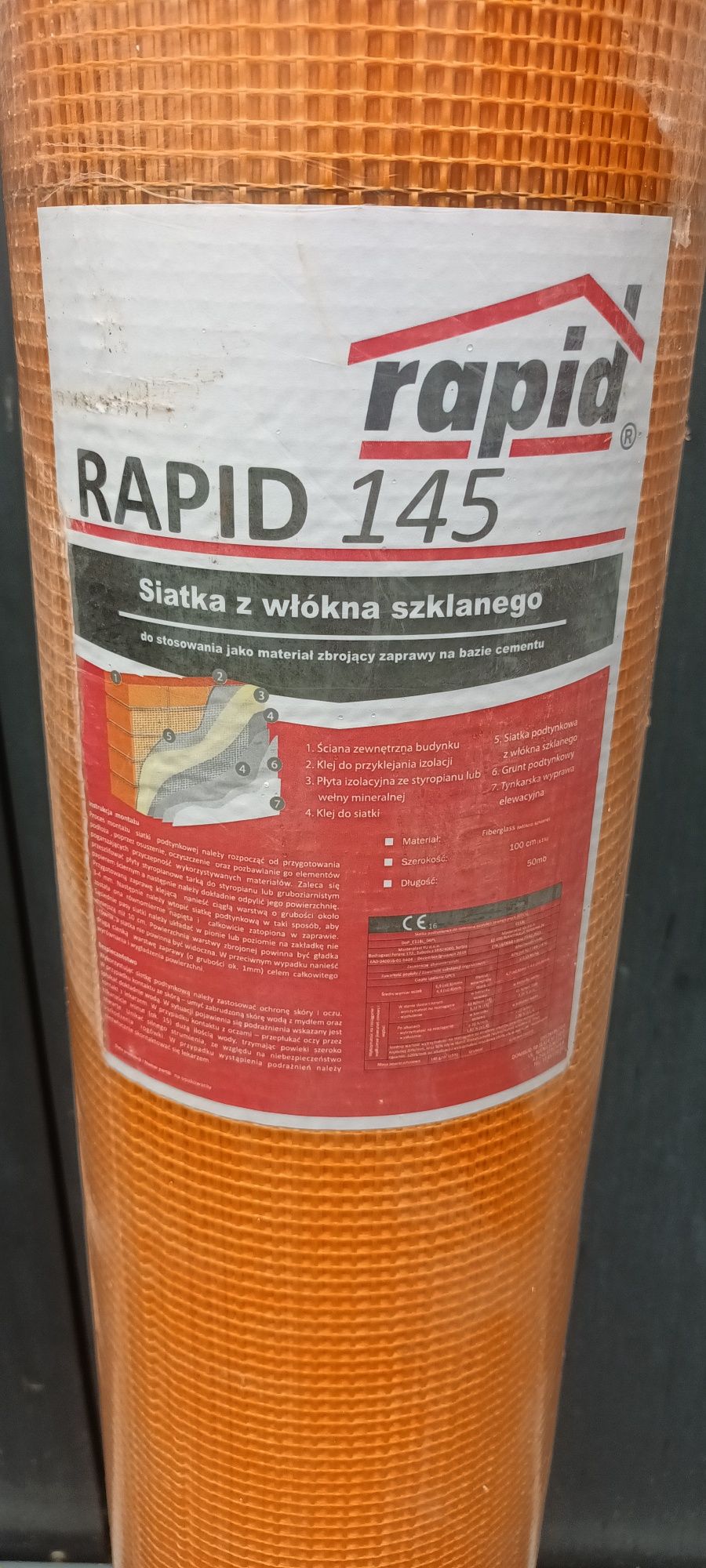 Siatka elewacyjna 50m