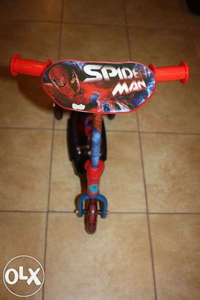 Hulajnoga 3-Kołowa SpiderMan, Kolorowa Trzykołowa