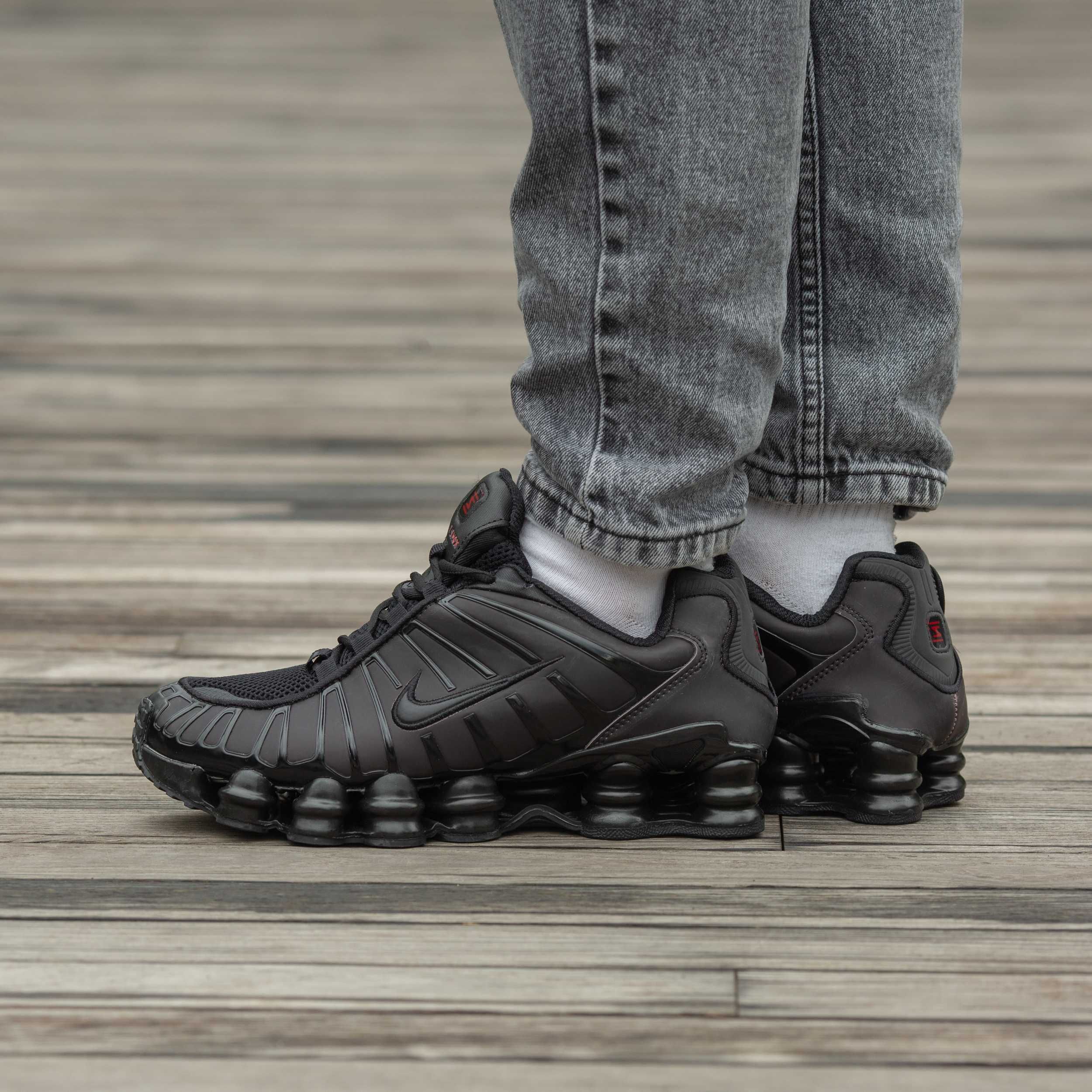 Кросівки Nike Shox TL Black\Red | Кросівки Найк