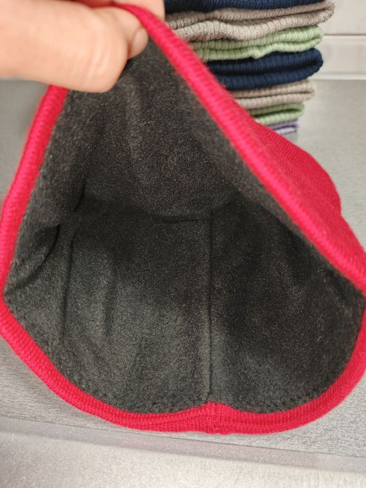 Шапки якість топ, рубчик чоловічі/жіночі на флісі/без флісу