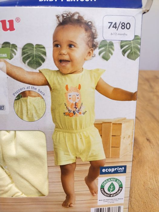 Kombinezon letni dziewczęcy 74/80