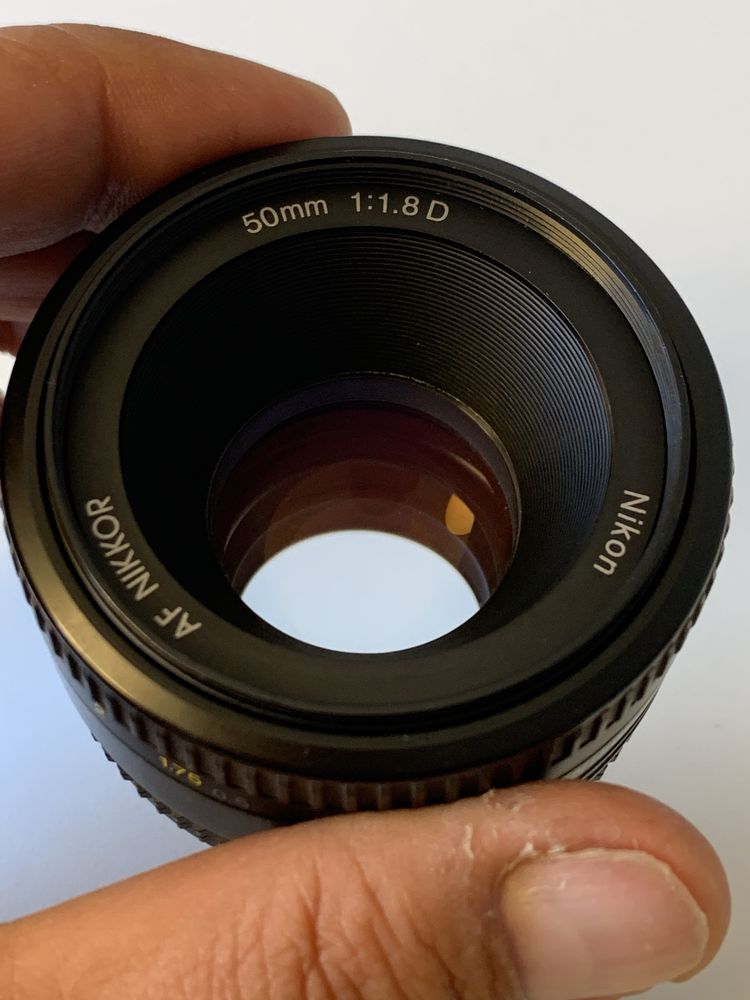 Nikon AF 50mm 1.8D objectiva prime full frame