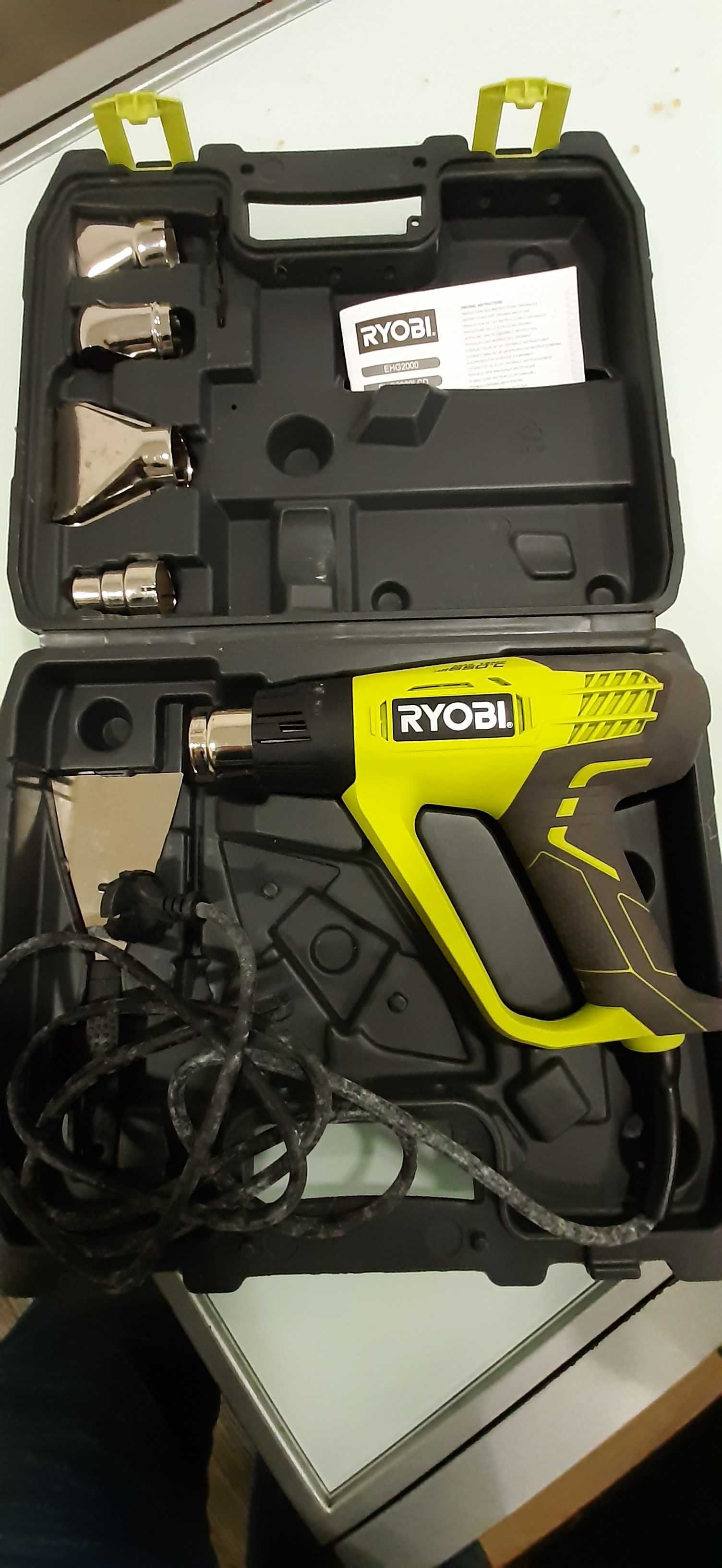 Vendo máquina ar quente Ryobi