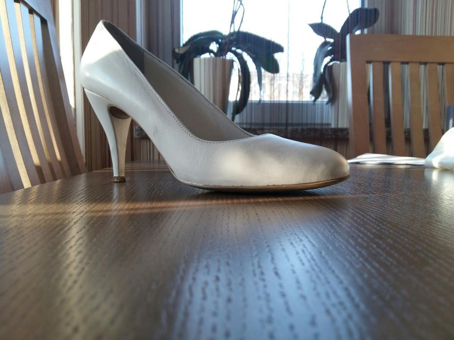 Ryłko białe buty ślubne 38,5 kolekcja ślubna
