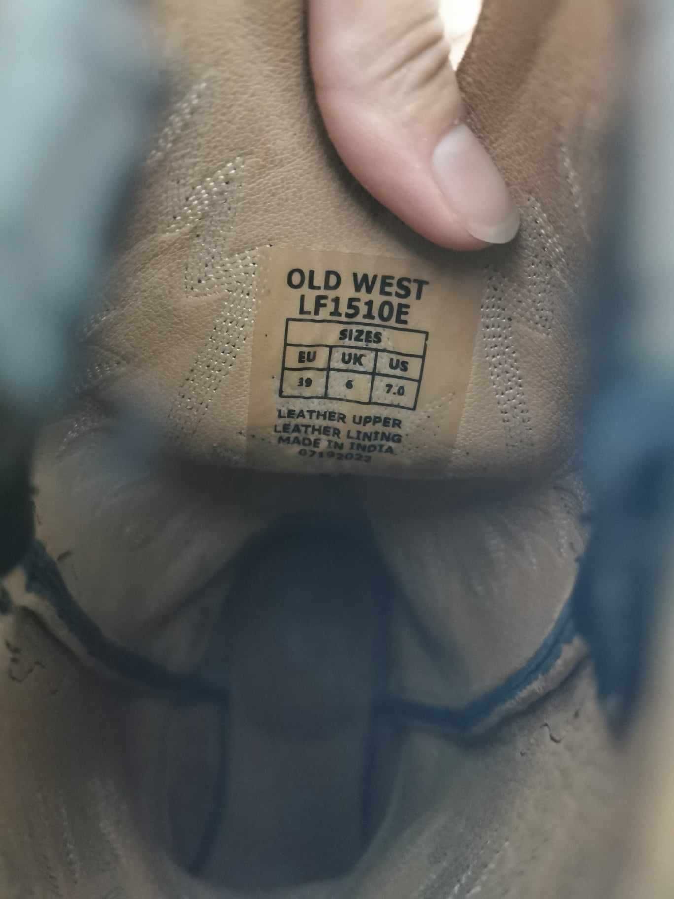 Kowbojki Old West 1510, jak nowe