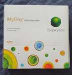 Soczewki jednodniowe MyDay Coopervision, SPH -1.50, 90+39 sztuk