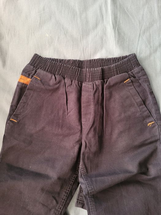 Spodnie eleganckie granatowe 152