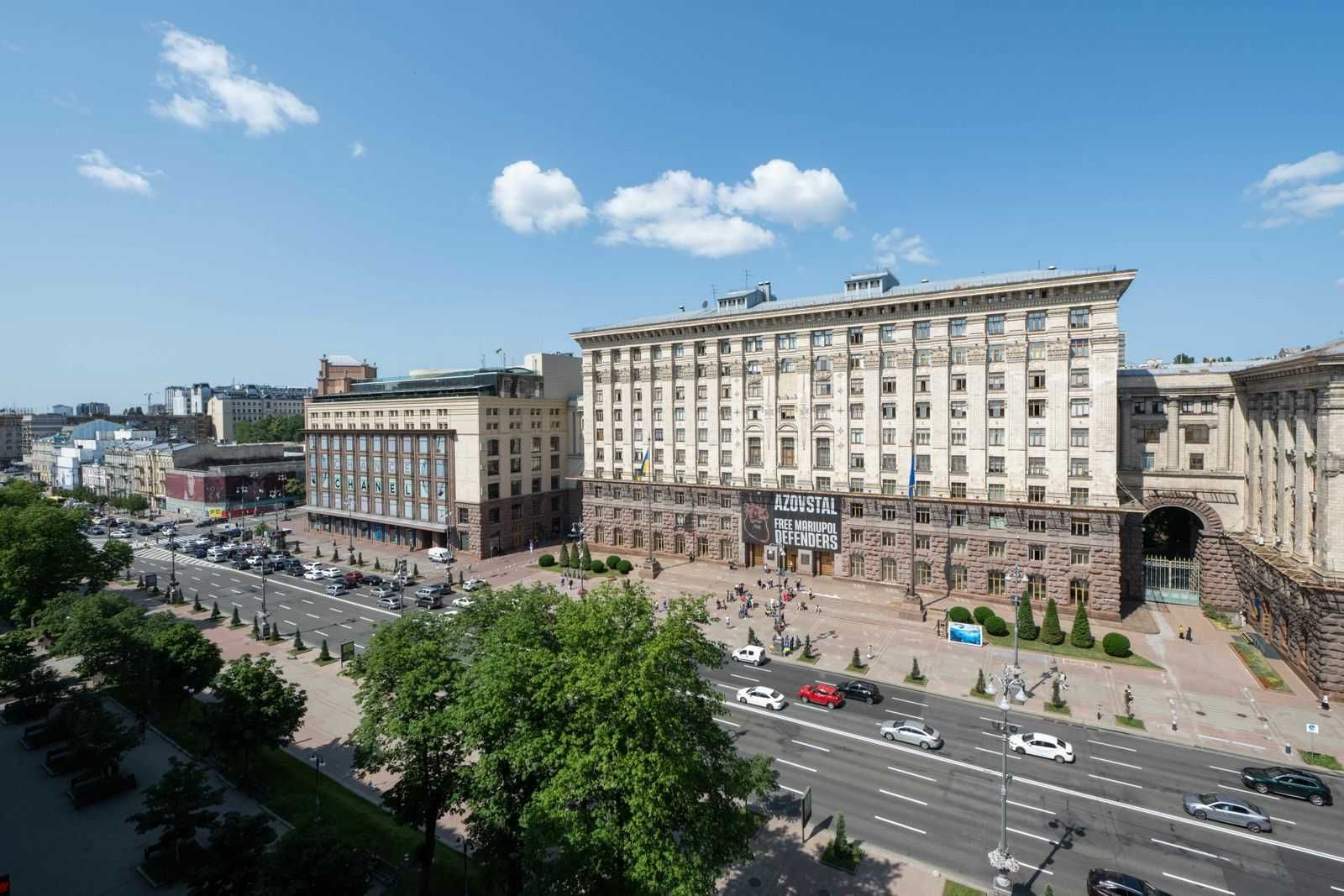 Центр Вид на Хрещатик  Ремонт 3кім=120м² / Липки Лютеранська Прорізна