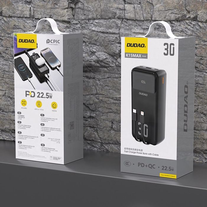 PowerBank Dudao K15 30000MAh
