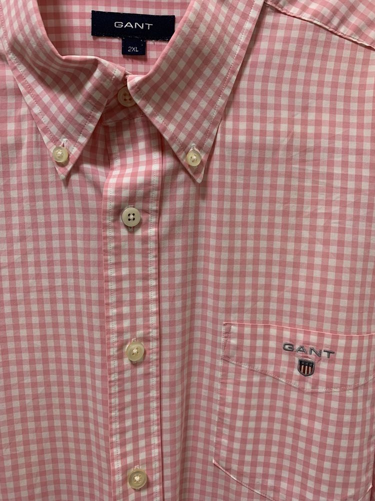 Gant 2XL XXL Regular Fit koszula męska krata oryginalna