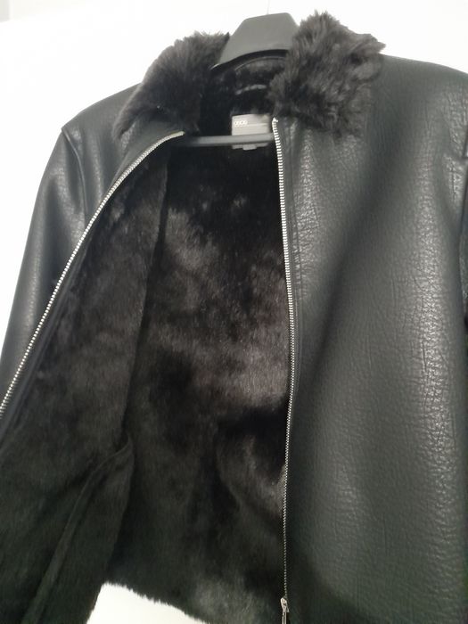 Casaco couro biker ASOS S