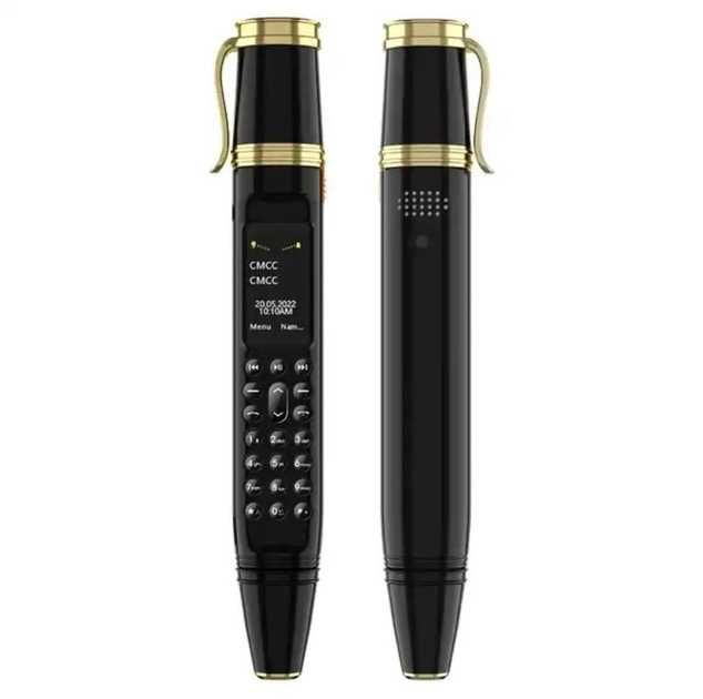 Мини мобильный телефон ручка AIEK BM111 2SIM Черный