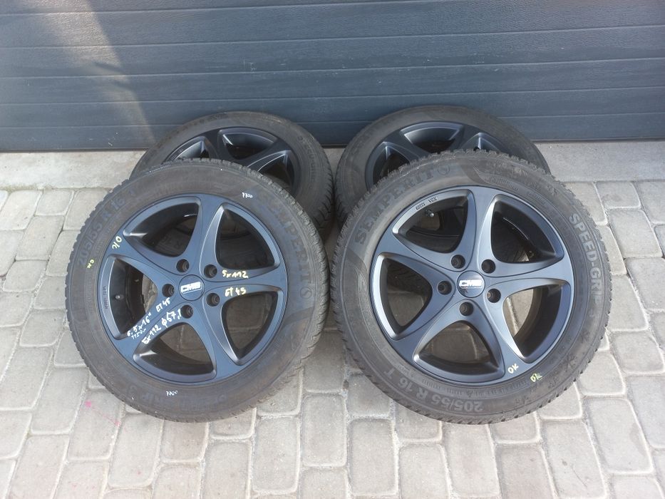 Koła zimowe 16" 5x112 do VW, Audi, Skoda