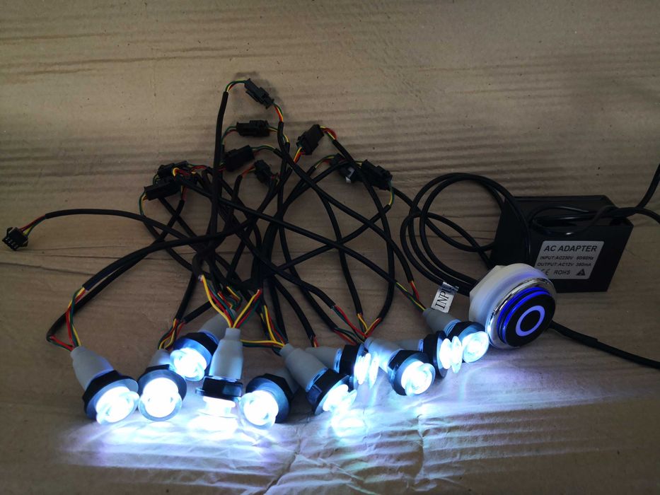 Lampli podwodne LED balia jacuzzi wanna 10 szt