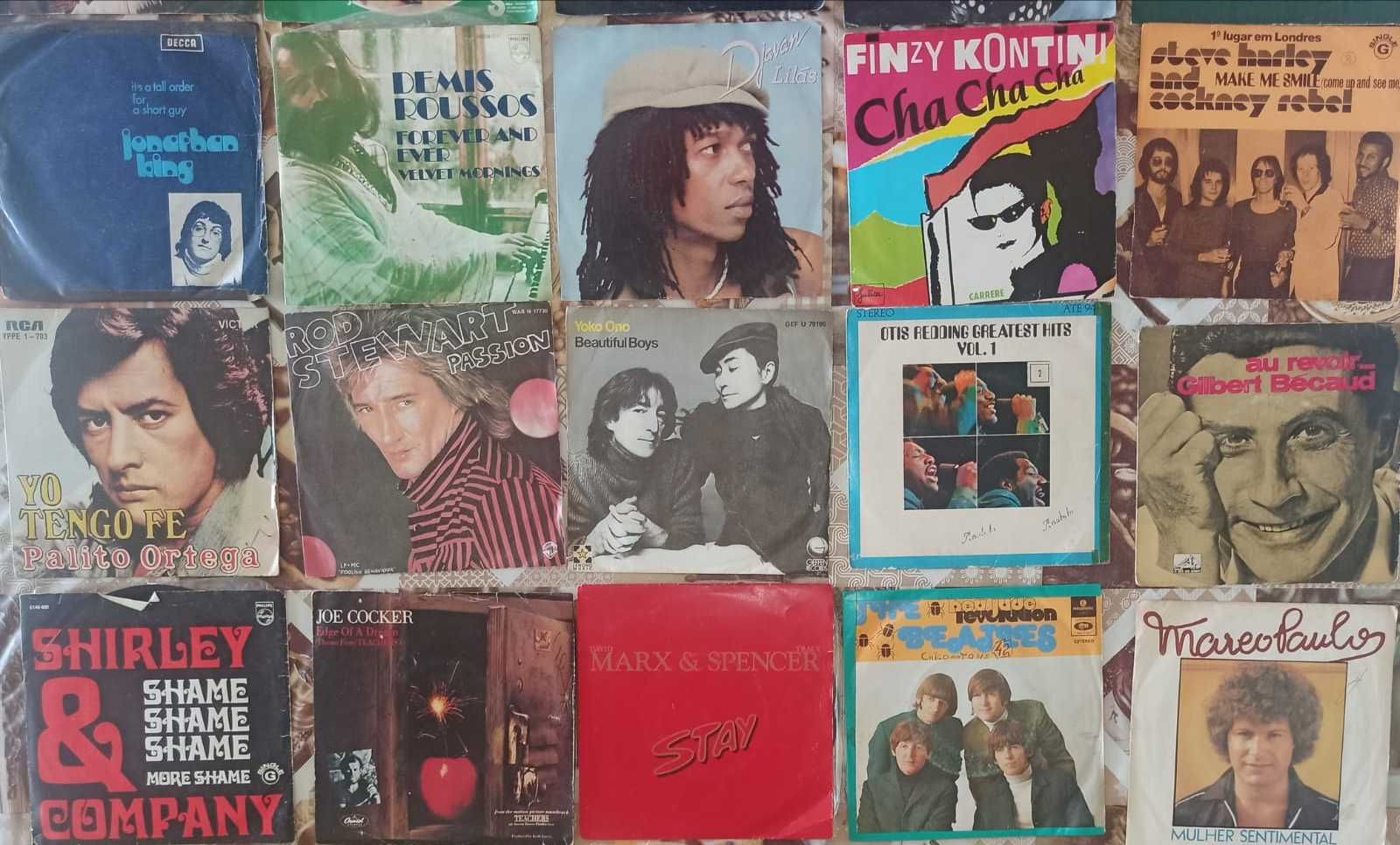 Singles Vinil a precisar de novos donos