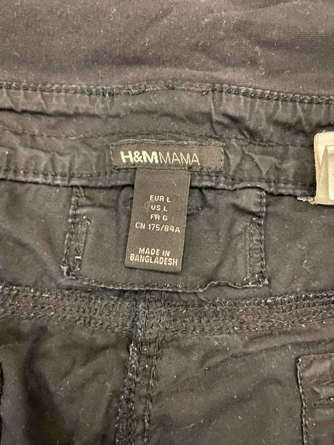 spodnie ciążowe H&M Mama rozm L