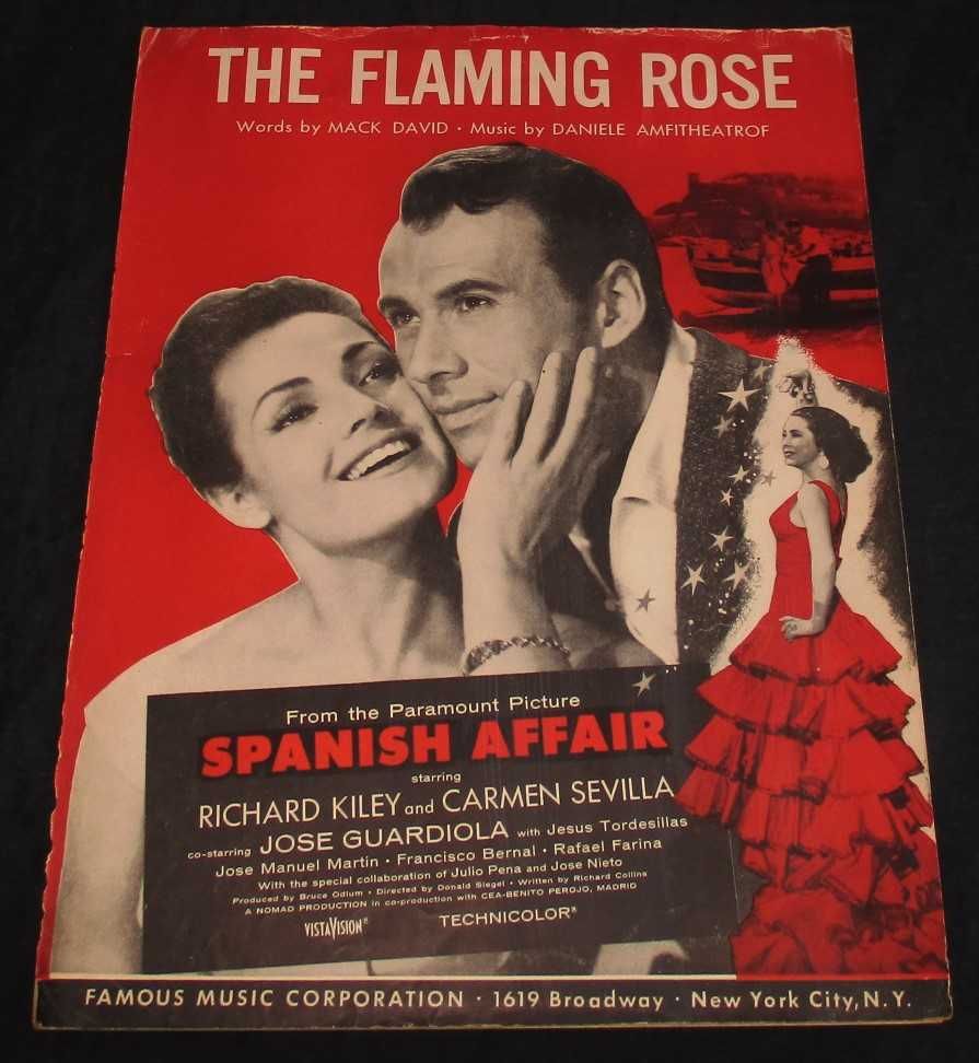 Partitura The Flaming Rose Spanish affair