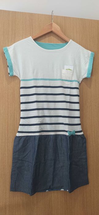 Vestido reversível - NOVO - 12 anos - (8)