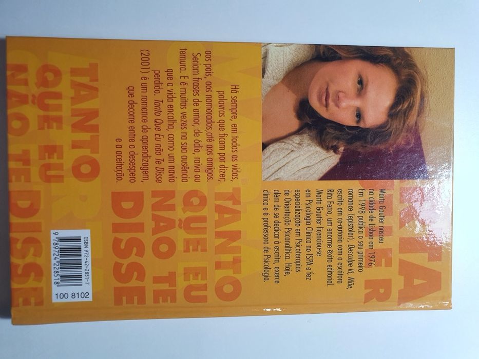 Tanto que eu não te disse, Marta Gautier